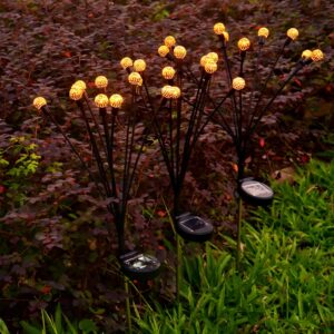 Solar gold/silver Moroccan firefly outdoor, Solar Garden Lights, Outdoor Decorations, best for Patio Decor, Big Bulb, Unique Gifts for Women, Giftss for Mum